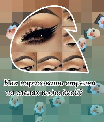 Как правильно рисовать глаза подводкой